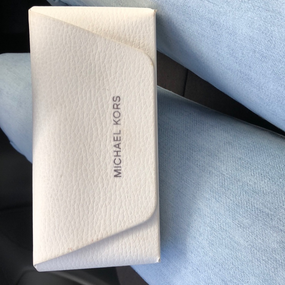 Michael Kors brown tinted frames with case